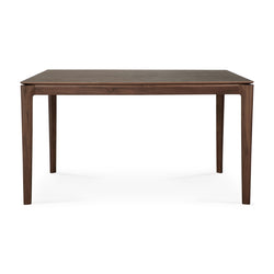 Bok Dining Table - Brown Stained Varnished Teak