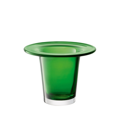 Green victoria glass vase lsa