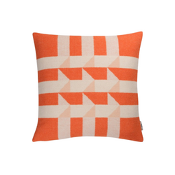 Kvam cushion orange roros tweed