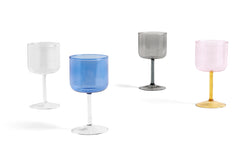 Tint Wine Glasses, borosilicate glass Hay
