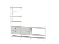 String -  Bookcase And Sideboard Configuration