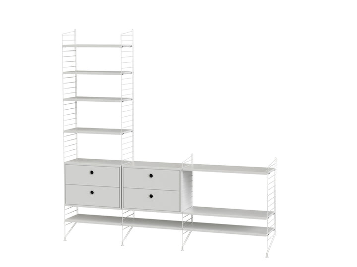 String -  Bookcase And Sideboard Configuration