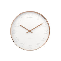 Mr White Copper Small Clock