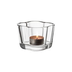 Alvar Aalto Tealight Candle Holder - Clear